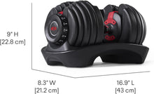 Load image into Gallery viewer, Bowflex SelectTech 552 Adjustable Dumbbells (Pack of 4)
