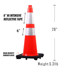 Load image into Gallery viewer, Traffic Safety Cones, 28” inch (Pack of 32)
