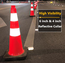 Load image into Gallery viewer, Traffic Safety Cones, 28” inch (Pack of 32)
